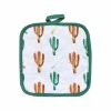 Discount 🎁 HiEnd Accents 1 PC Colorful Cactus Printed Pot Holder 🎉