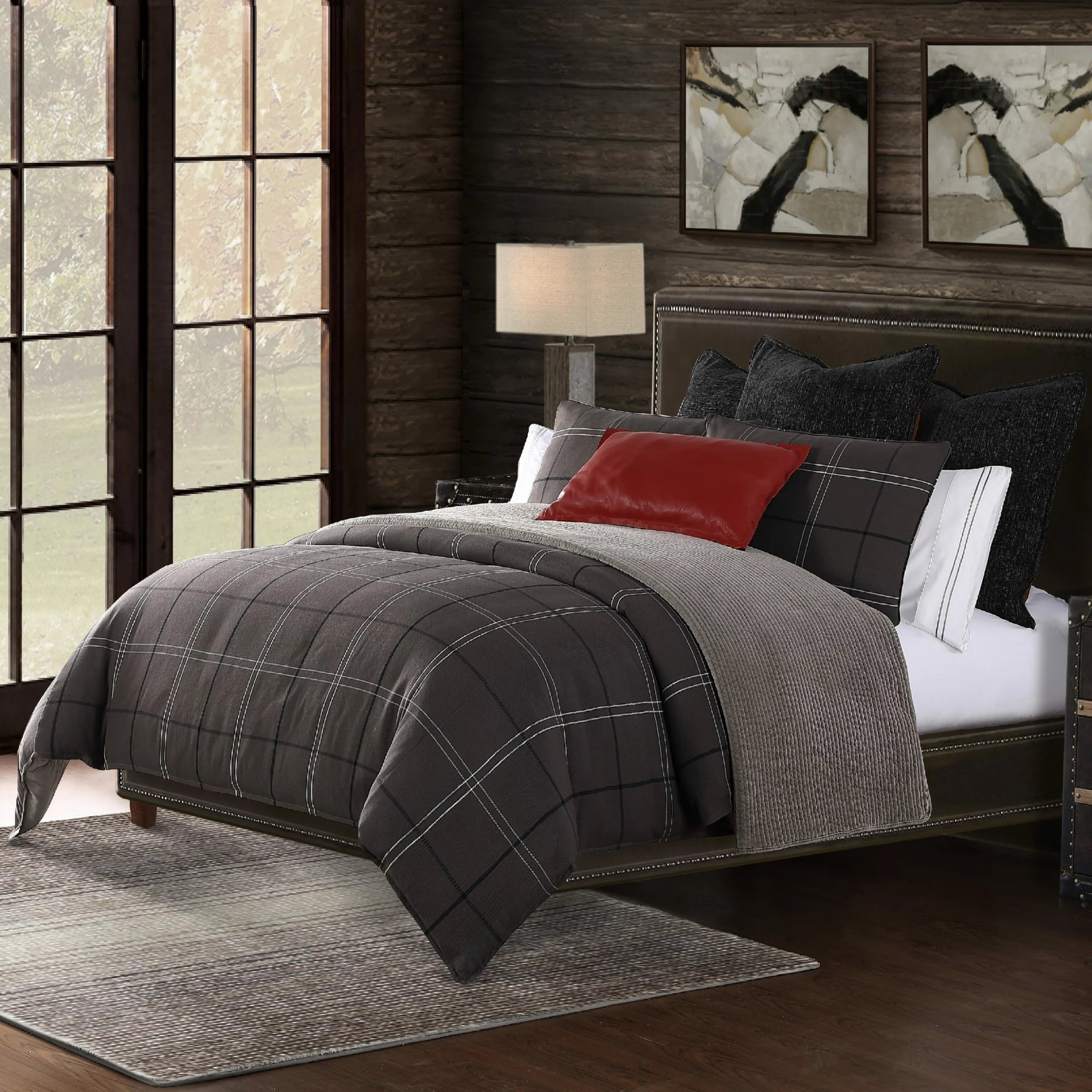 Top 10 ๐ HiEnd Accents 3 PC Heath Comforter Set, Queen ๐ 4 Top 10 ๐ HiEnd Accents 3 PC Heath Comforter Set, Queen ๐ - Image 2