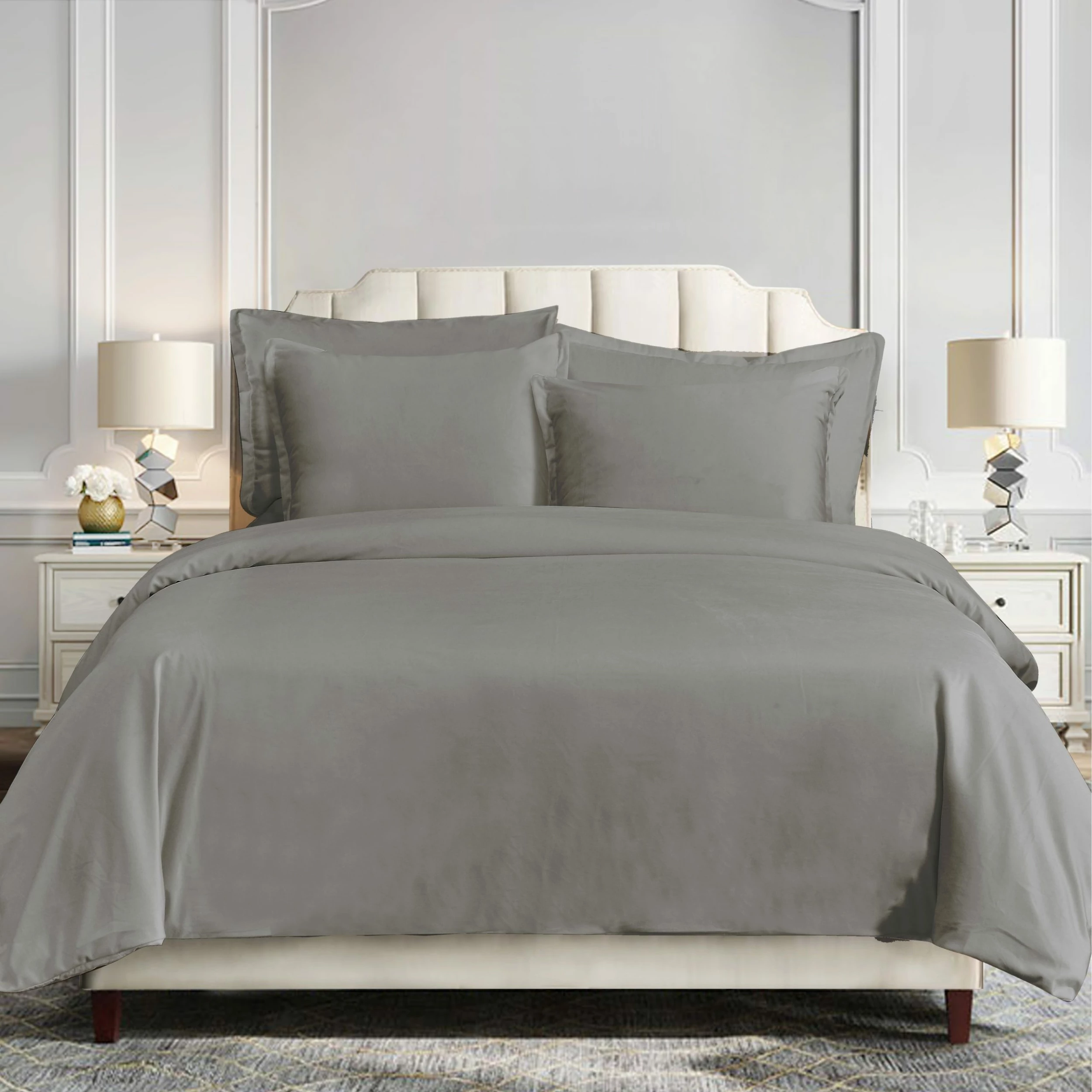 Best deal 𧨠HiEnd Accents 3 PC Velvet Duvet Set Cream π 4 Best deal 𧨠HiEnd Accents 3 PC Velvet Duvet Set Cream π - Image 2