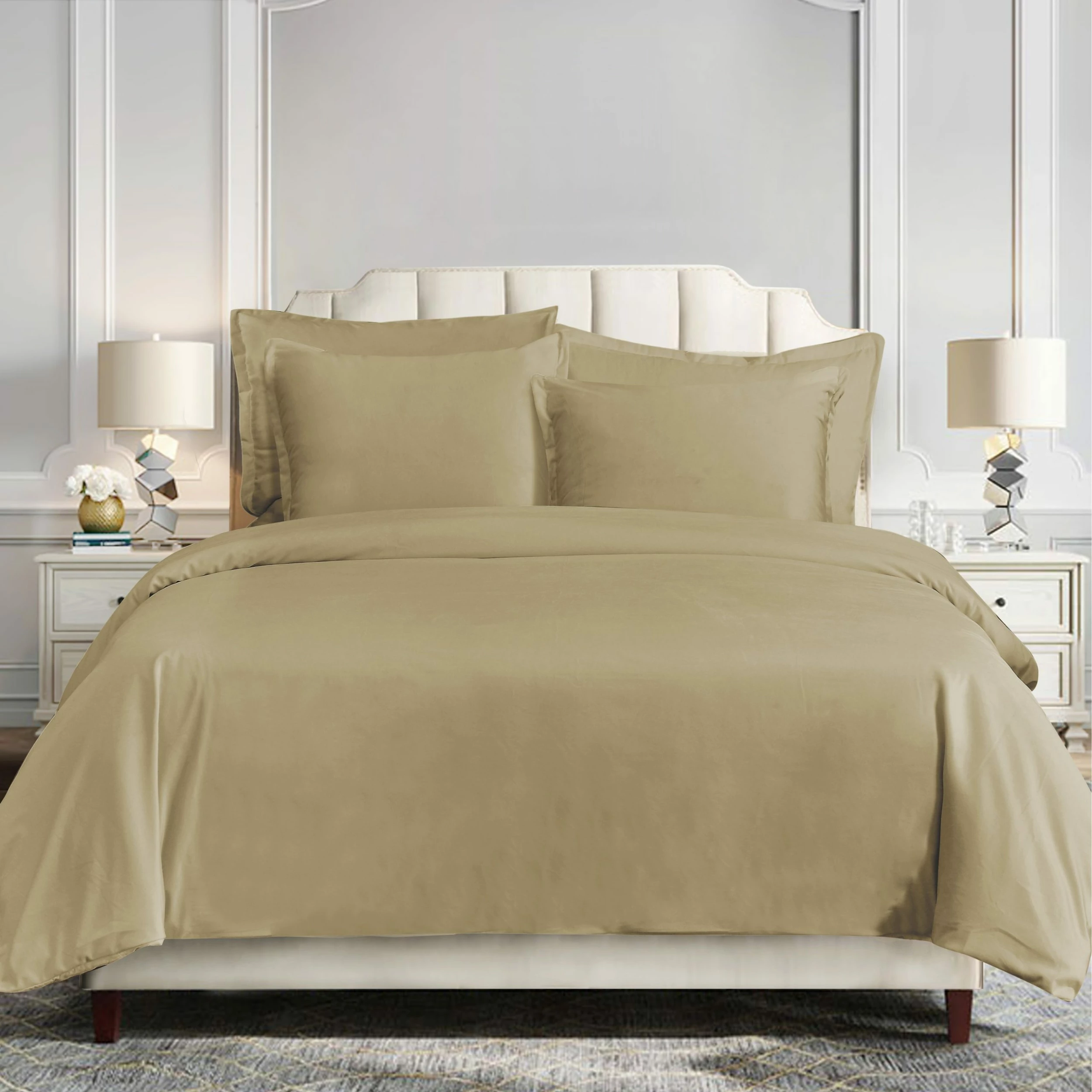 Best deal 𧨠HiEnd Accents 3 PC Velvet Duvet Set Cream π 5 Best deal 𧨠HiEnd Accents 3 PC Velvet Duvet Set Cream π - Image 3