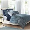 Budget ⭐ HiEnd Accents 3 Pc Harper Stripe Duvet Set, Super Queen Blue ⭐ 1 Budget ⭐ HiEnd Accents 3 Pc Harper Stripe Duvet Set, Super Queen Blue ⭐ -HiEnd Accents shop 3 Pc Harper Stripe Duvet Set2C Super Queen Blue