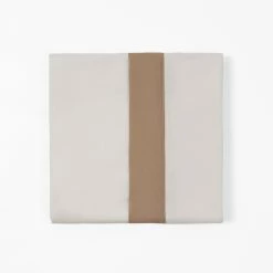 Best deal 🛒 HiEnd Accents 350 TC Cream Sheet Set With Tan Flange 🔥 -HiEnd Accents shop 350 TC Cream Sheet Set with Tan Flange 2