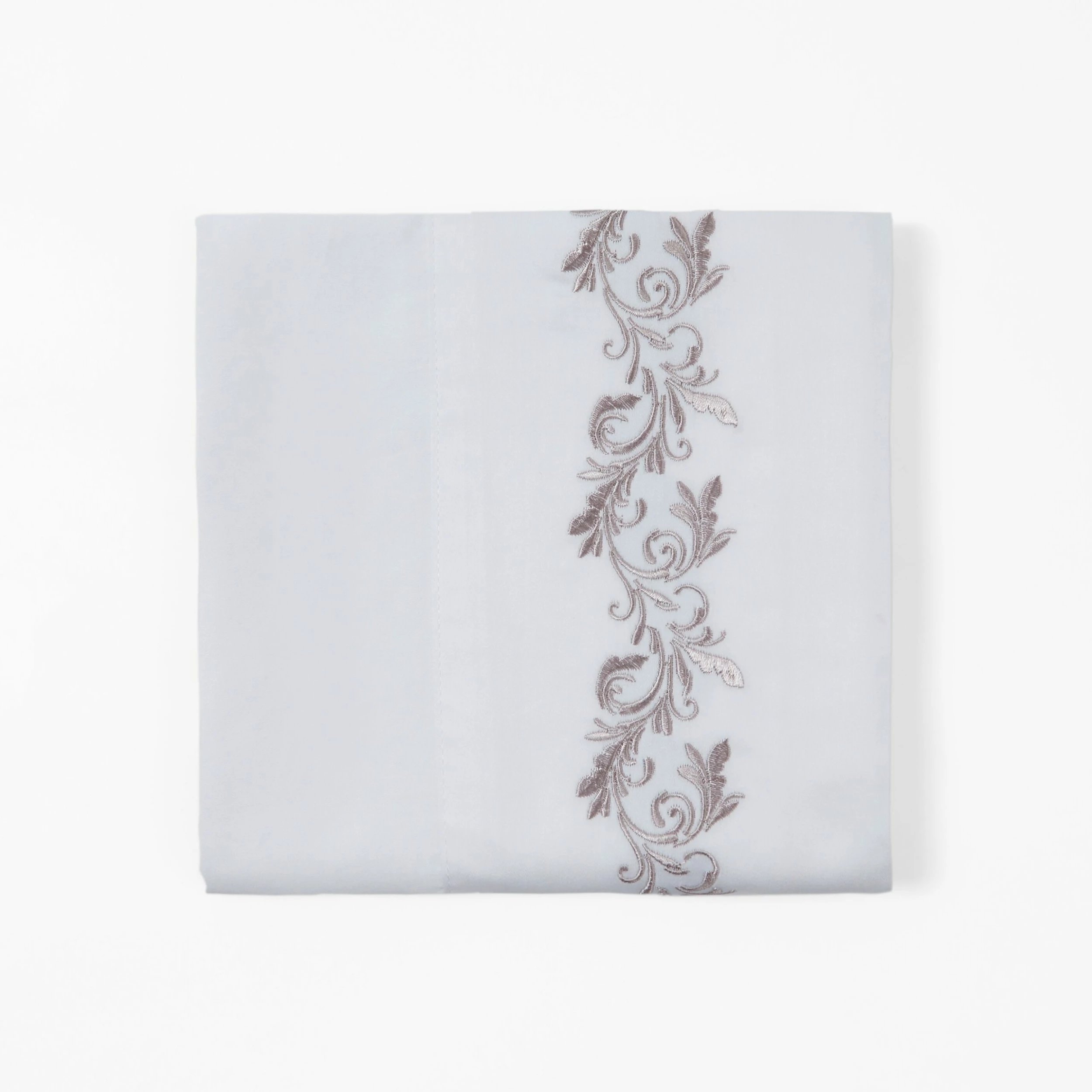 Buy β HiEnd Accents 350 TC White Sheet Set With Gray Scroll Embroidery π 5 Buy β HiEnd Accents 350 TC White Sheet Set With Gray Scroll Embroidery π - Image 3