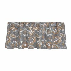 Deals ⌛ HiEnd Accents Abbie Quilted Valance Grey 😍