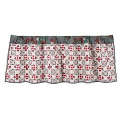 Deals ⌛ HiEnd Accents Abbie Quilted Valance Grey 😍 -HiEnd Accents shop Abbie Quilted Valance 4