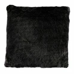 New 🔥 HiEnd Accents Arctic Bear Mink Euro Sham, 27x27 Black 🔥