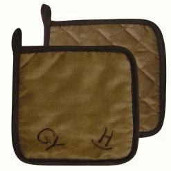 Buy 🌟 HiEnd Accents Brand Pot Holder (1 PC), Dk Tan 🤩