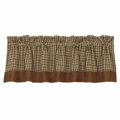 Best reviews of 😍 HiEnd Accents Crestwood Houndstooth Valance, 84"X18" 👏
