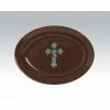Brand new ✨ HiEnd Accents Cross Serving Platter Turquoise (EA) 😍 -HiEnd Accents shop Cross Serving Platter Turquoise 28EA29