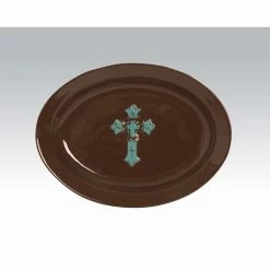 Brand new ✨ HiEnd Accents Cross Serving Platter Turquoise (EA) 😍