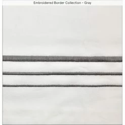 Wholesale 🌟 HiEnd Accents Embroidered Border 350TC Modern Urban 4 Piece Sheet Set Gray 🛒 17 Wholesale 🌟 HiEnd Accents Embroidered Border 350TC Modern Urban 4 Piece Sheet Set Gray 🛒 -HiEnd Accents shop Embroidered Border 350TC Modern Urban 4 Piece Sheet Set 7