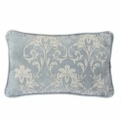 Wholesale 😀 HiEnd Accents Embroidery Velvet Pillow, 16x26 😍