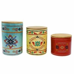 Coupon 🧨 HiEnd Accents 3 PC Bonita Canister Set 🛒