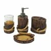 Promo 😍 HiEnd Accents 4-piece Antler Bath Set 🎁