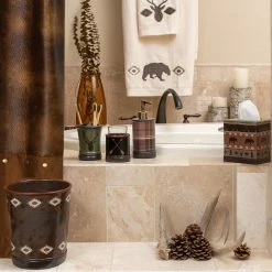 Top 10 💯 HiEnd Accents 5 PC Aztec Bear Vanity Set - Multi 🥰