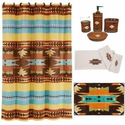 Buy 🎉 HiEnd Accents 9-PC Bath Accessary And Mesa Towel Set - Multi 😍