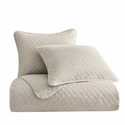 Best Sale ❤️ HiEnd Accents Anna Diamond Quilted Coverlet Set, 3PC Taupe 💯 -HiEnd Accents shop HiEnd Accents Anna Diamond Quilted Coverlet Set2C 3PC 5