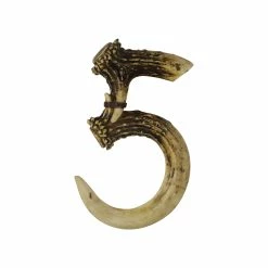 Best Pirce 😍 HiEnd Accents Antler Address Number, 5 ⭐