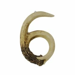 Best Sale 👏 HiEnd Accents Antler Address Number, 6 👍