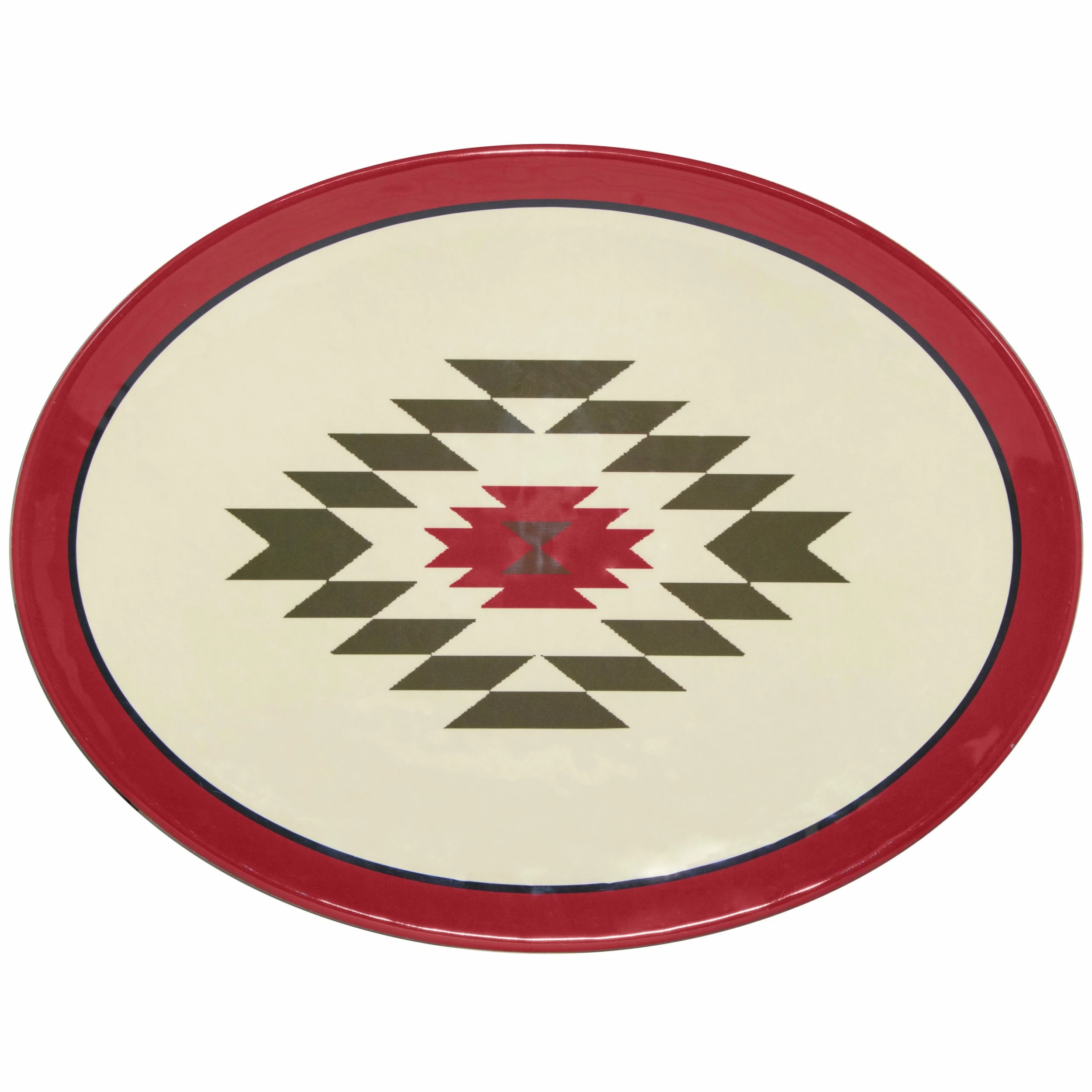 Brand new β HiEnd Accents Aztec Bear Melamine Serving Platter, 1 Pc π 3 Brand new β HiEnd Accents Aztec Bear Melamine Serving Platter, 1 Pc π