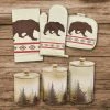 Best reviews of 🧨 HiEnd Accents Aztec Bear Print And Clearwater Pines 12 PC Set 🤩 -HiEnd Accents shop HiEnd Accents Aztec Bear Print and Clearwater Pines 12 PC Set