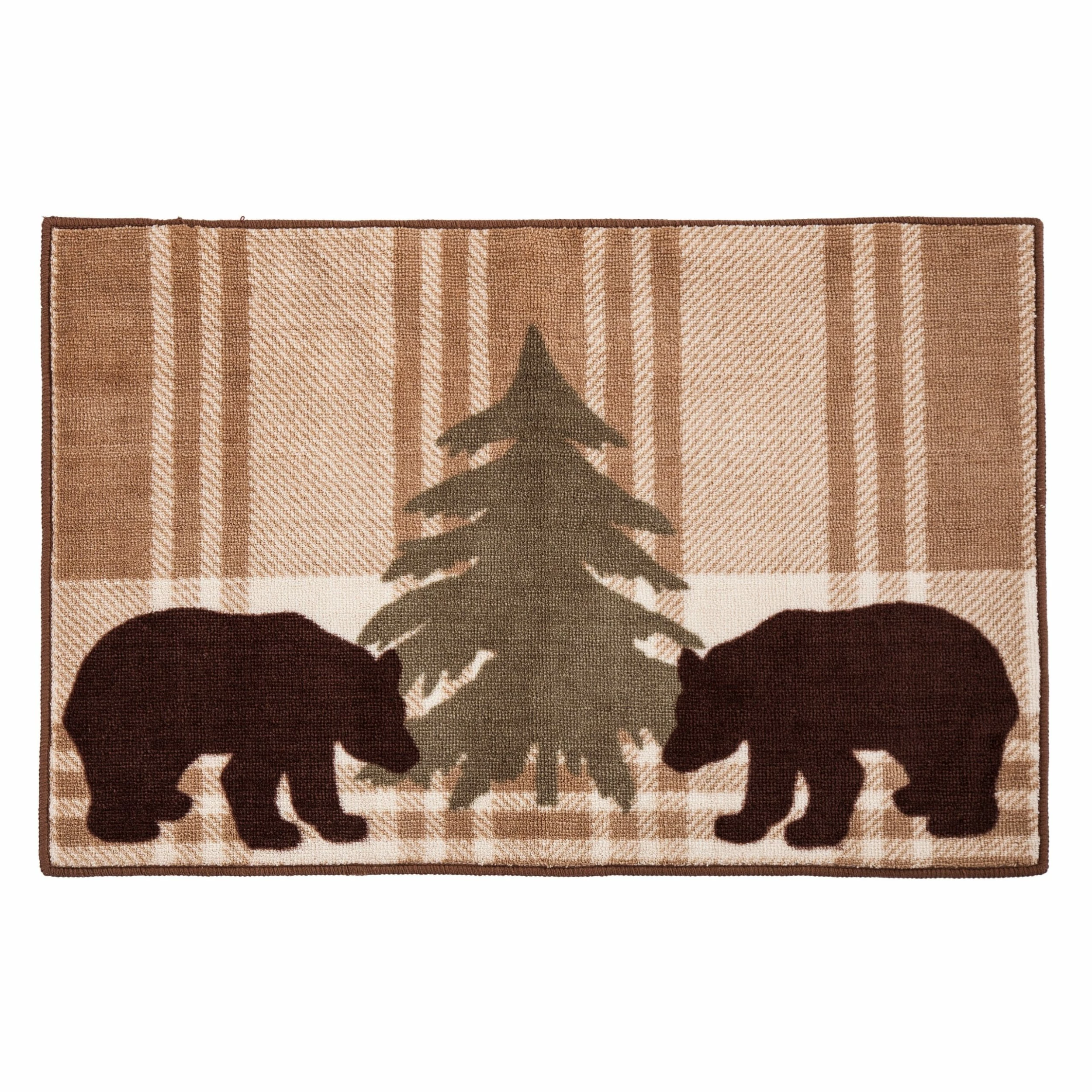 Top 10 π HiEnd Accents Bear Plaid Rug, 24x36 π 3 Top 10 π HiEnd Accents Bear Plaid Rug, 24x36 π