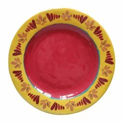 Budget 🌟 HiEnd Accents Bonita Melamine Collection Dinner Plate, 4 PC 🔔