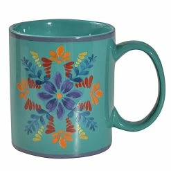 Cheap 🌟 HiEnd Accents Bonita Mugs, 4 PC Turquoise 🔥