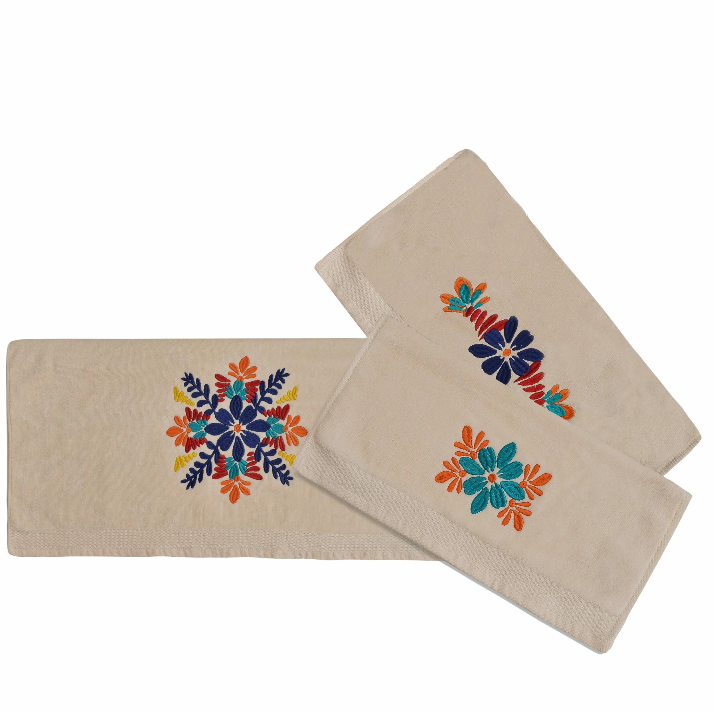 Best deal ๐ฅ HiEnd Accents Bonita Towel Set, 3 PC Natural ๐ 4 Best deal ๐ฅ HiEnd Accents Bonita Towel Set, 3 PC Natural ๐ - Image 2