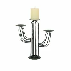 Brand new 🎁 HiEnd Accents Cactus 3-Candle Holder 😉