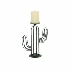 Budget 🔥 HiEnd Accents Cactus Single Candle Holder 🥰