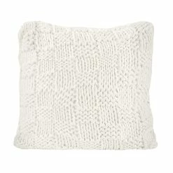 Cheap 🧨 HiEnd Accents Chess Knit Euro Sham, 27"x27" Black 🥰