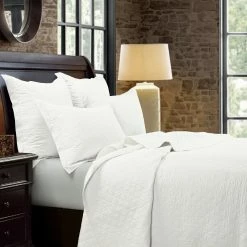 Cheapest 💯 HiEnd Accents Diamond Pattern Linen Quilted Euro Sham, 27"x27" Light Tan 👏 -HiEnd Accents shop HiEnd Accents Diamond Pattern Linen Quilted Euro Sham 2