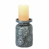 Best Pirce 🎉 HiEnd Accents Faux Metal Embossed Pillar Candle Holder 🌟 -HiEnd Accents shop HiEnd Accents Faux metal embossed pillar candle holder