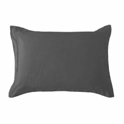 Promo ✔️ HiEnd Accents Hera Washed Linen Tailored Dutch Euro Pillow, 27"x39" Taupe 🎉 -HiEnd Accents shop HiEnd Accents Hera Washed Linen Tailored Dutch Euro Pillow2C 2722x3922 6