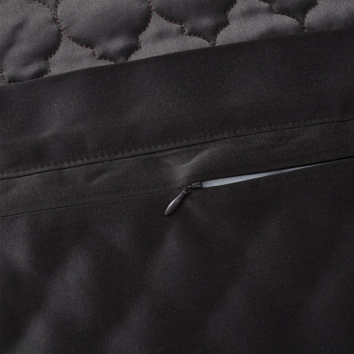 Cheap ๐ HiEnd Accents High Shine Satin Ogee Quilt Pillow Sham Set, 2PC Espresso ๐ 13 Cheap ๐ HiEnd Accents High Shine Satin Ogee Quilt Pillow Sham Set, 2PC Espresso ๐ - Image 11