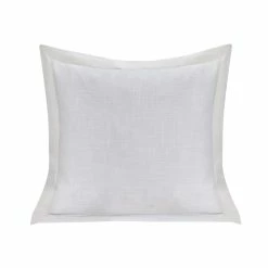 Buy 🧨 HiEnd Accents Luna Single Flanged Washed Linen Pillow, 20"x20" Gray 🎉 -HiEnd Accents shop HiEnd Accents Luna Single Flanged Washed Linen Pillow2C 2022x2022 10