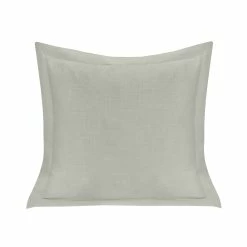Buy 🧨 HiEnd Accents Luna Single Flanged Washed Linen Pillow, 20"x20" Gray 🎉 -HiEnd Accents shop HiEnd Accents Luna Single Flanged Washed Linen Pillow2C 2022x2022 7