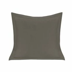 Buy 🧨 HiEnd Accents Luna Single Flanged Washed Linen Pillow, 20"x20" Gray 🎉 -HiEnd Accents shop HiEnd Accents Luna Single Flanged Washed Linen Pillow2C 2022x2022 9