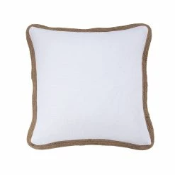 Best deal ๐ HiEnd Accents Luna Washed Linen Jute Trimmed Pillow, 20"x20" White โจ 9 Best deal ๐ HiEnd Accents Luna Washed Linen Jute Trimmed Pillow, 20"x20" White โจ -HiEnd Accents shop HiEnd Accents Luna Washed Linen Jute Trimmed Pillow2C 2022x2022 4