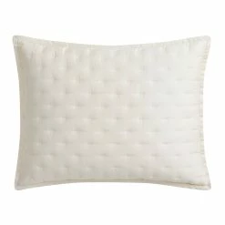 Buy 🔔 HiEnd Accents Lyocell Quilt Pillow Sham Set, 2PC White 🛒 -HiEnd Accents shop HiEnd Accents Lyocell Quilt Pillow Sham Set2C 2PC 3