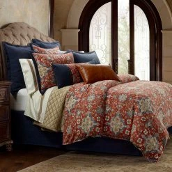 HiEnd Accents shop 24 Cheap โค๏ธ HiEnd Accents Melinda Washed Linen Comforter Set, 3PC โญ