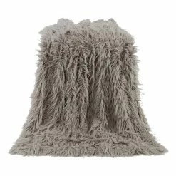 Best deal 🤩 HiEnd Accents Mongolian Faux Fur Throw Blanket, 50"x60" White ✔️ -HiEnd Accents shop HiEnd Accents Mongolian Faux Fur Throw Blanket2C 5022x6022 3
