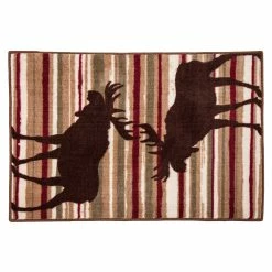 Best reviews of 👏 HiEnd Accents Moose Stripe Rug, 24x36 😉