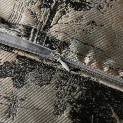 Outlet 🔔 HiEnd Accents Pastoral Jacquard Lumbar Decorative Pillow, 14"x26" Silver 🛒 -HiEnd Accents shop HiEnd Accents Pastoral Jacquard Lumbar Decorative Pillow2C 1422x2622 11