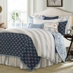 Best deal 🤩 HiEnd Accents Prescott Comforter Set, 3PC Navy 🌟 -HiEnd Accents shop HiEnd Accents Prescott Comforter Set2C 3PC 3