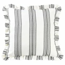 Hot Sale 🌟 HiEnd Accents Prescott Ruffled Euro Sham, 27"x27" Navy 💯 -HiEnd Accents shop HiEnd Accents Prescott Ruffled Euro Sham2C 2722x2722 1