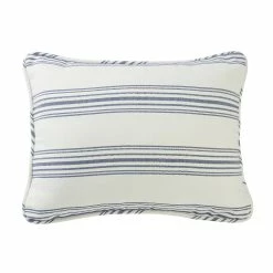 Best deal 🔔 HiEnd Accents Prescott Stripe Pillow Sham Set, 2PC Red 🔔