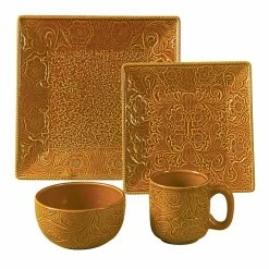 Outlet 👍 HiEnd Accents Savannah Ceramic Dinnerware Set, 16PC Turquoise 😉 -HiEnd Accents shop HiEnd Accents Savannah 16 piece Dinnerware Set df7955e4 9e5c 4ca8 8556 2c5a866be177 1000