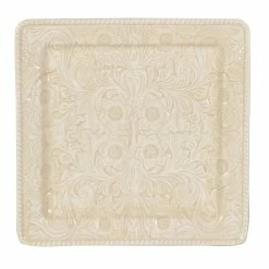 Buy 🤩 HiEnd Accents Savannah Ceramic Serving Platter, 1PC Cream 🔔 -HiEnd Accents shop HiEnd Accents Savannah Ceramic Serving Platter2C 1PC 3